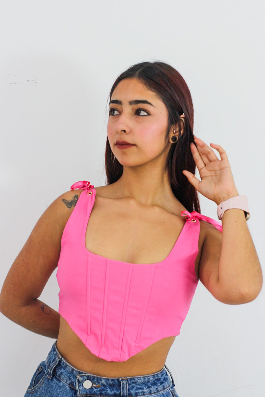 Crop Top Rosa